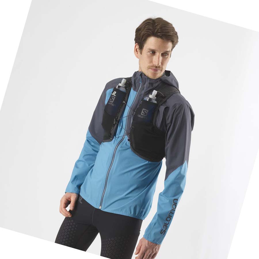 Running Packs Salomon ACTIVE SKIN 4 Hombre Negros | MX 3109FDN